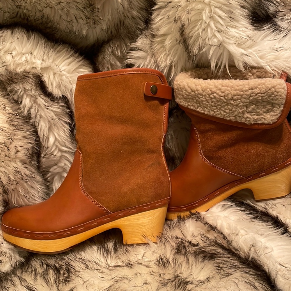Frye Clog Boots